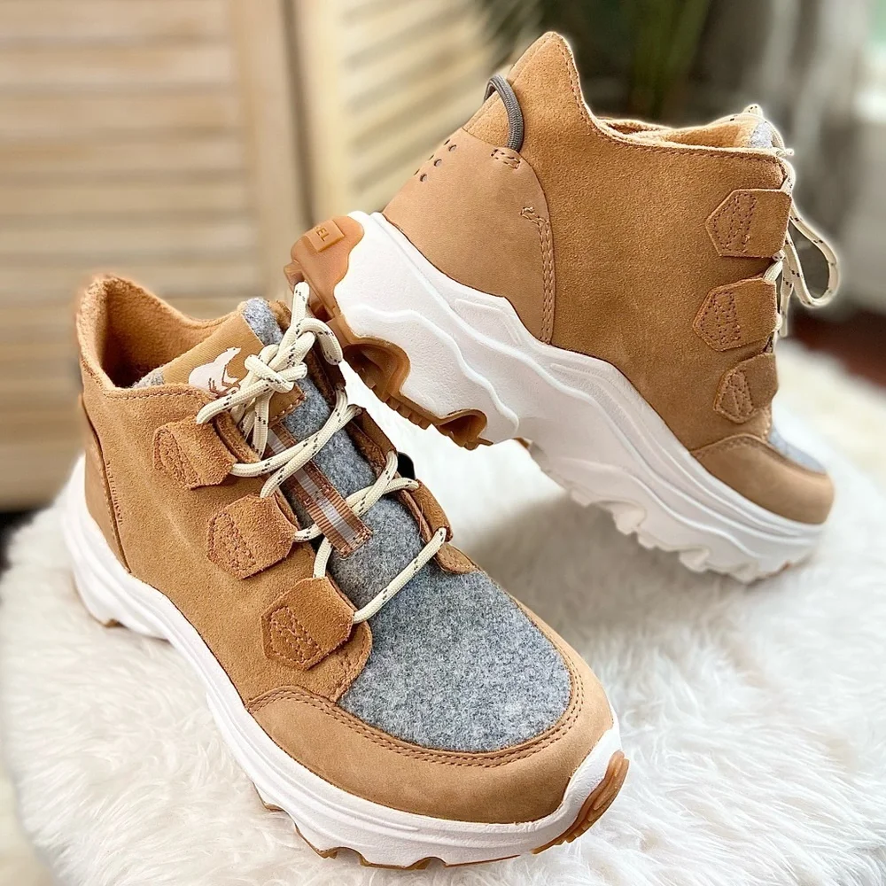 •Sorel•Kinetic™ Breakthru Caribou Waterproof Boot-tawny buff - Picture 3 of 13